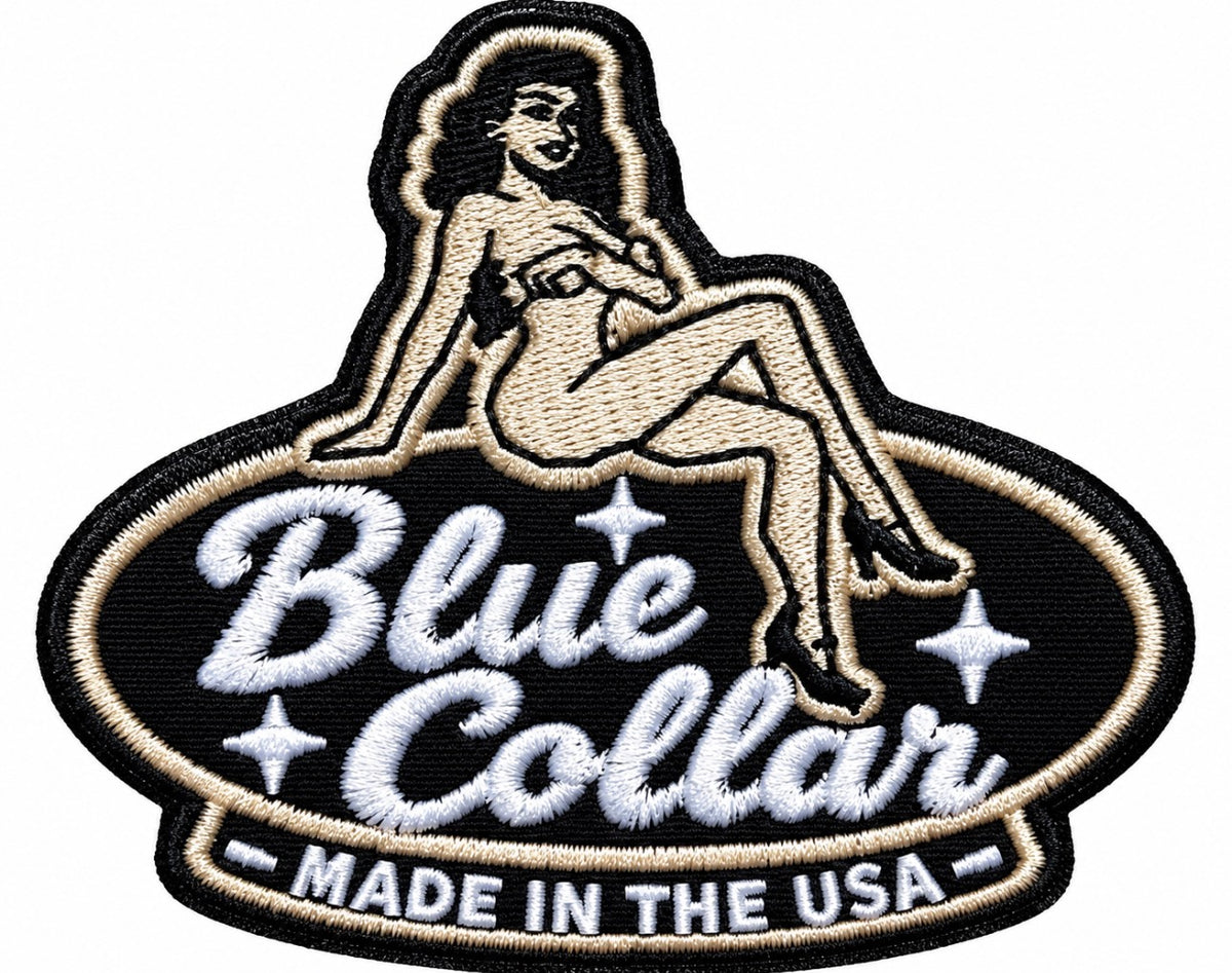 Blue Collar Pin Up Girl