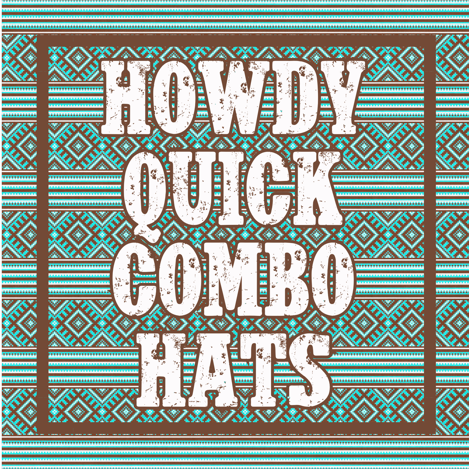 Howdy Quick Combo Hats