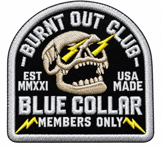 Burnt Out Club Blue Collar