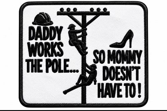 Daddy Works The Pole
