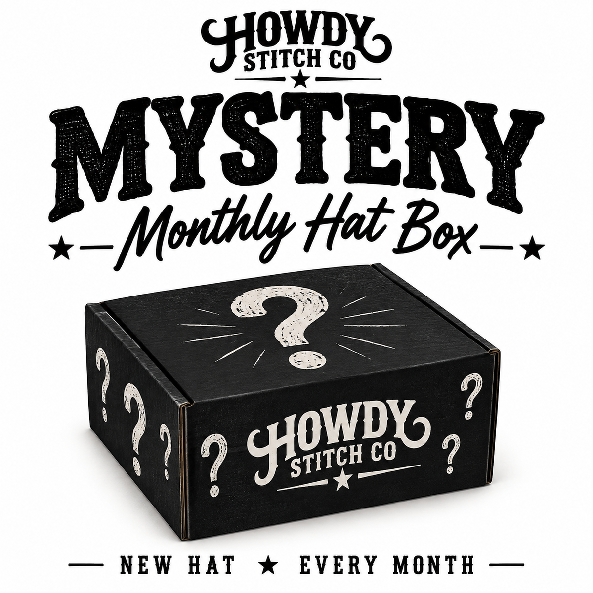 MONTHLY MYSTERY HAT BOX