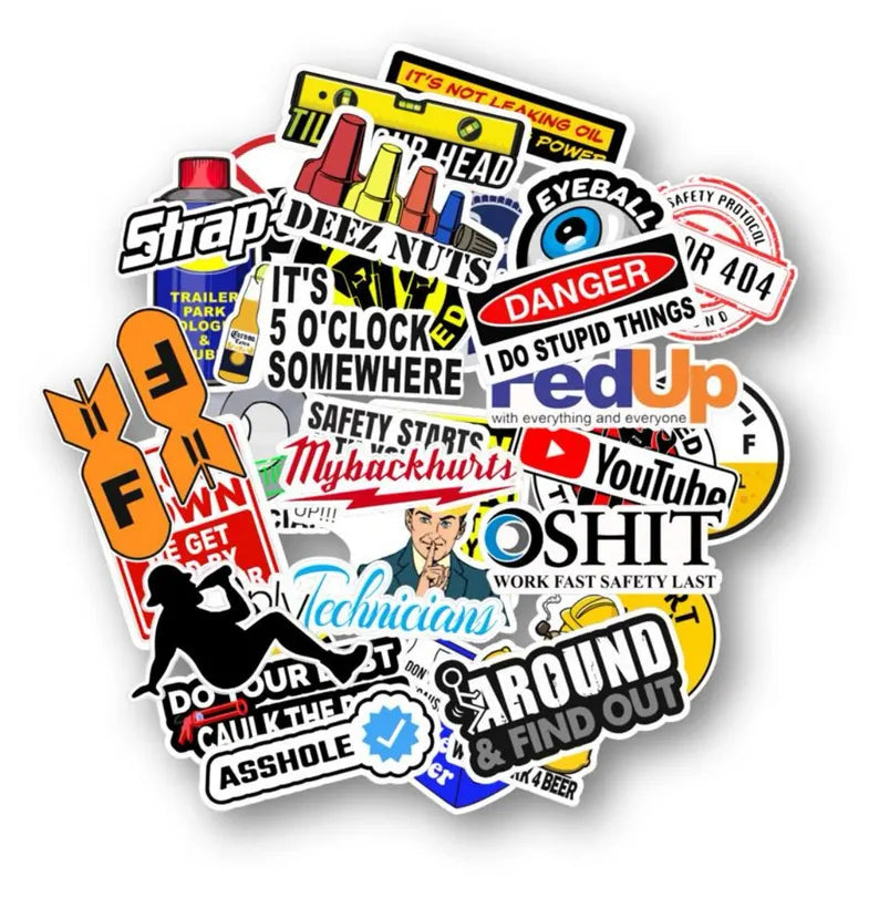 Random Hardhat stickers (20)